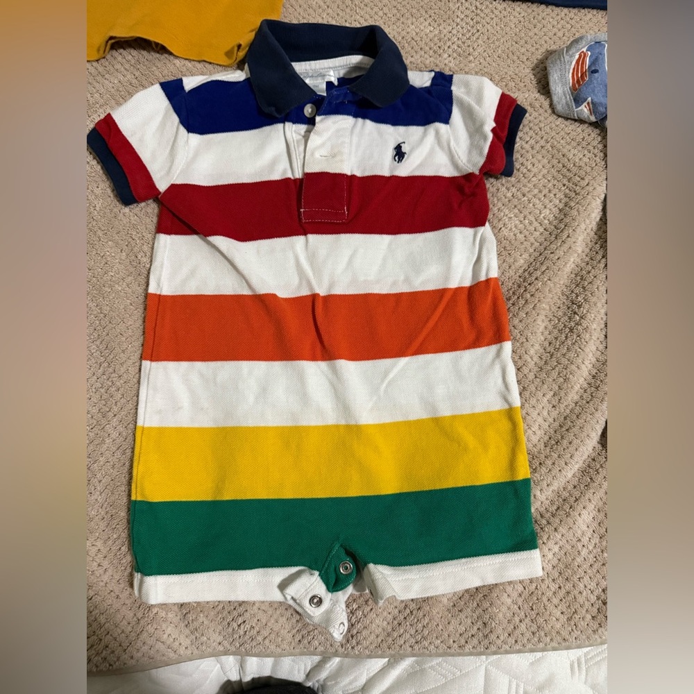 18months Ralph Lauren Multicolor Striped Polo